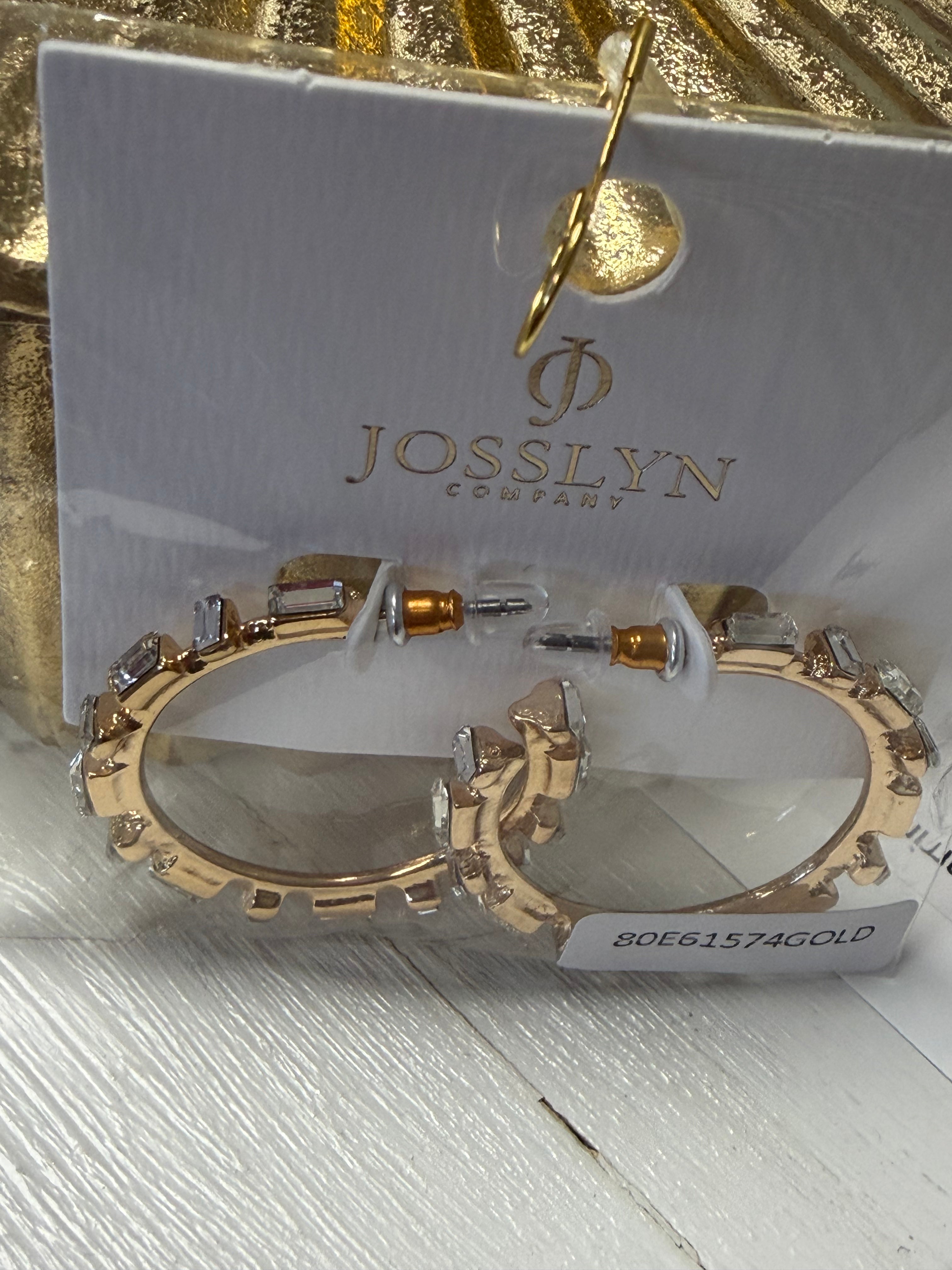 Classic Baguette Hoop Earrings