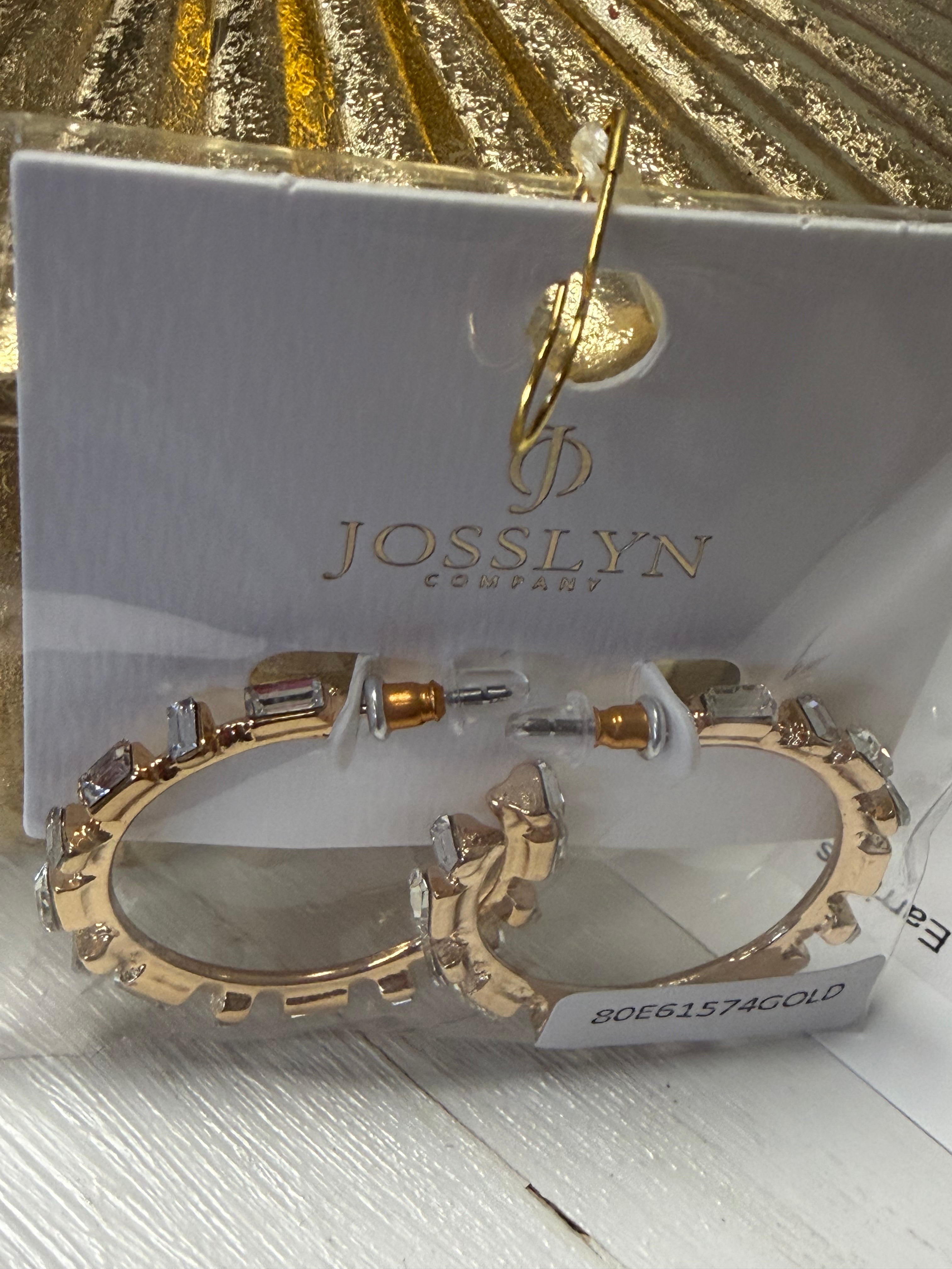Classic Baguette Hoop Earrings